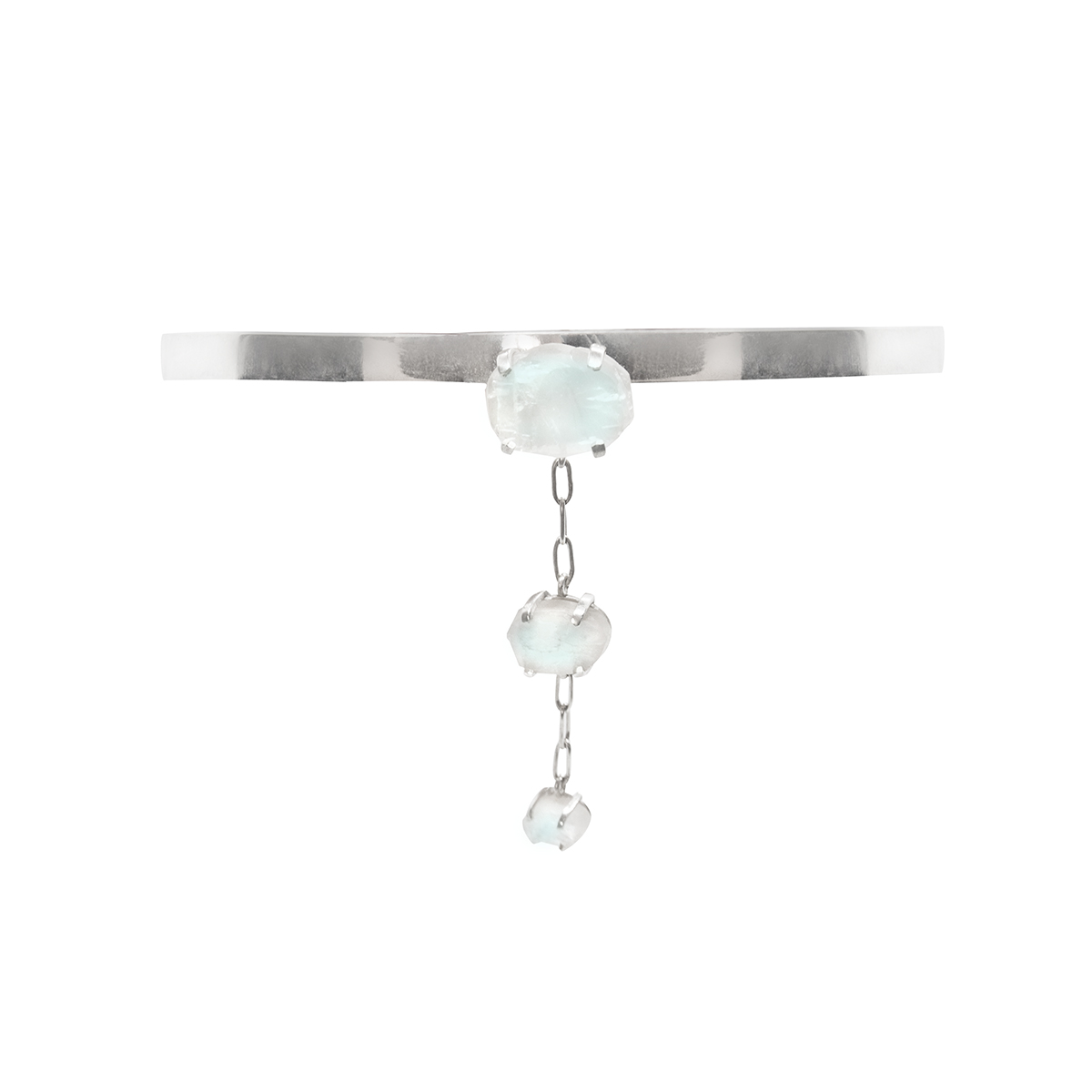 Chocker Halley con blue moonstones de Edein Jewels