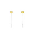 Pendientes Aurora bañados en plata 925 y citrinos